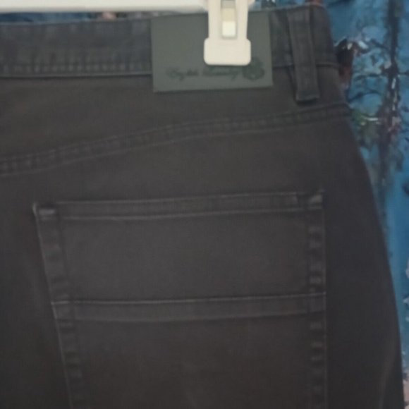 English Laundry Mens 36/33 Soft Twill Charcoal Jeans 5 Pocket Stretch Comfort - Picture 5 of 8